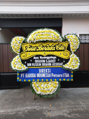 Papan Bunga Duka di Mokoau